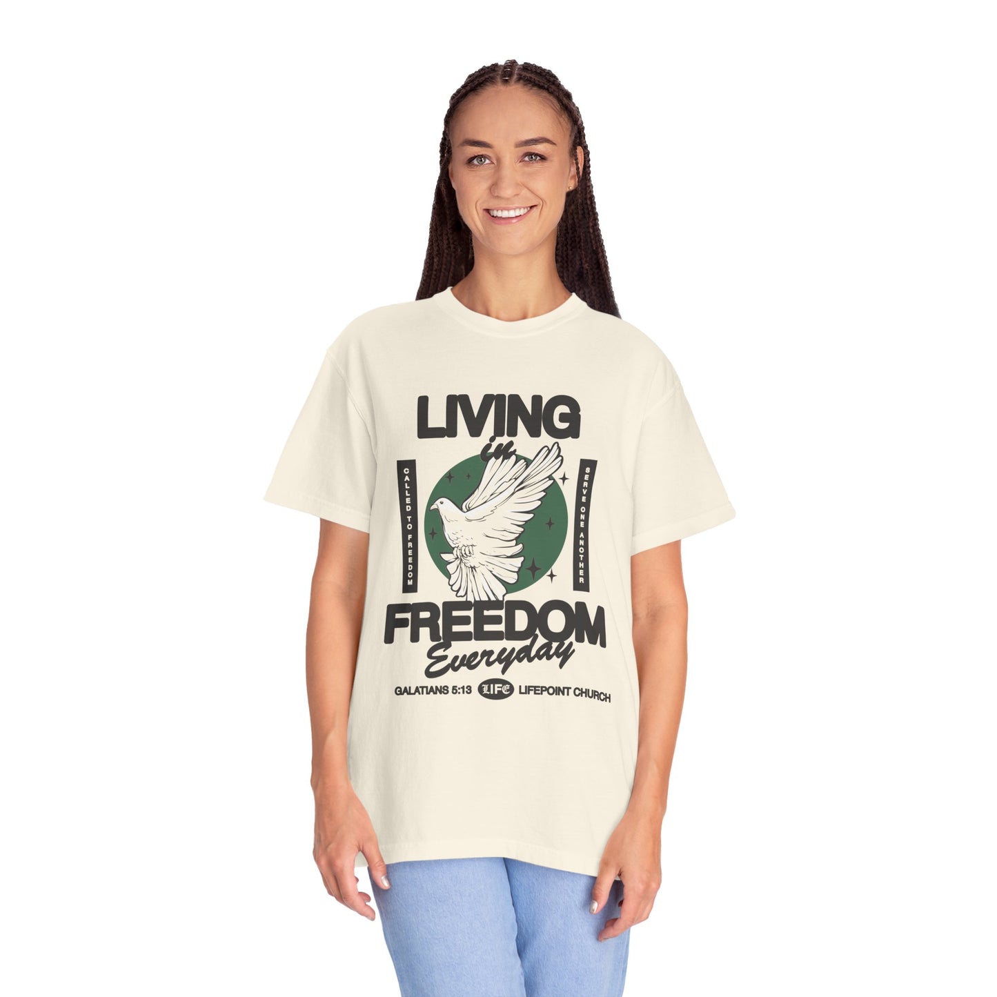 LIFE YA 2024 Design! Unisex Garment-Dyed T-shirt