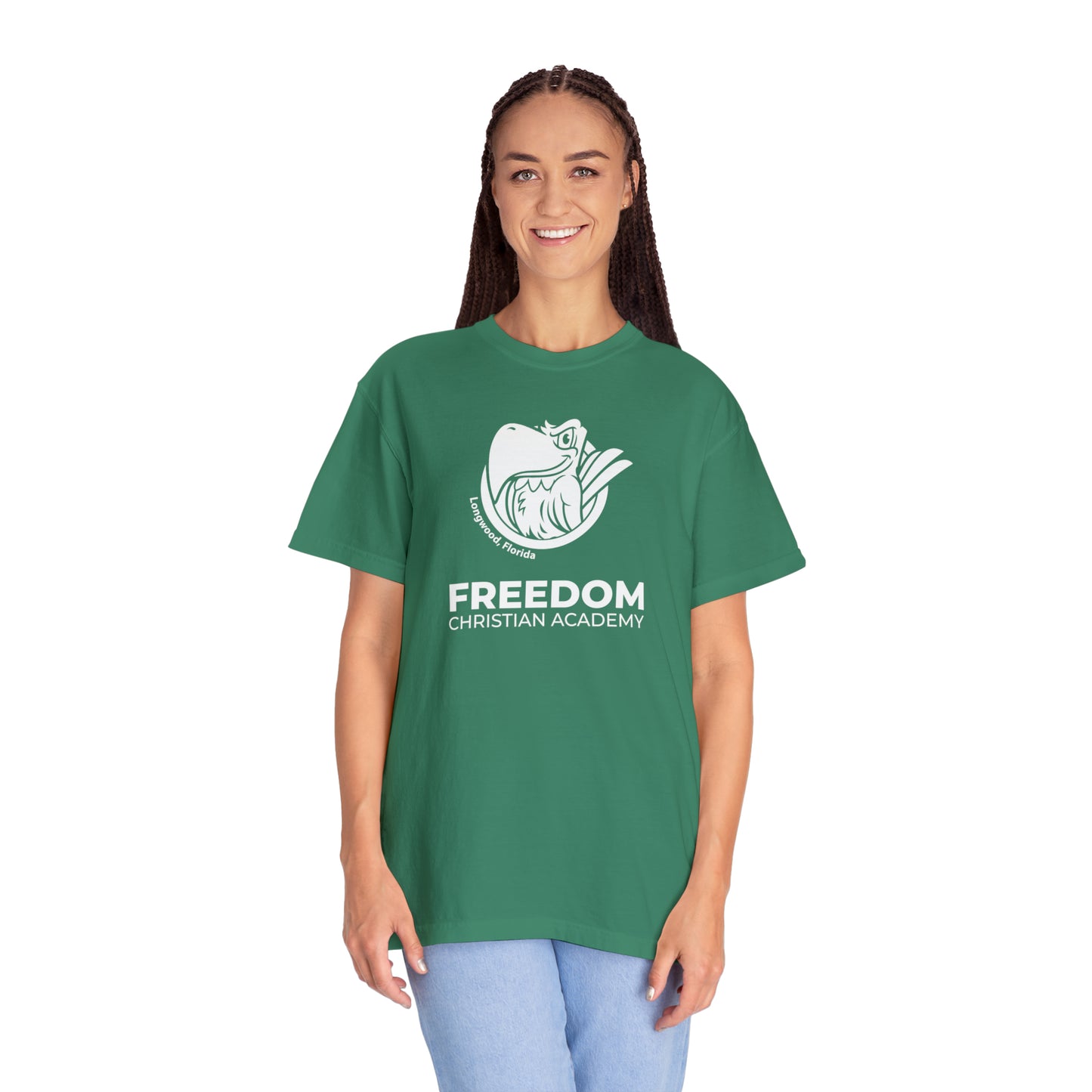 Freedom Eagle Unisex Garment-Dyed T-shirt