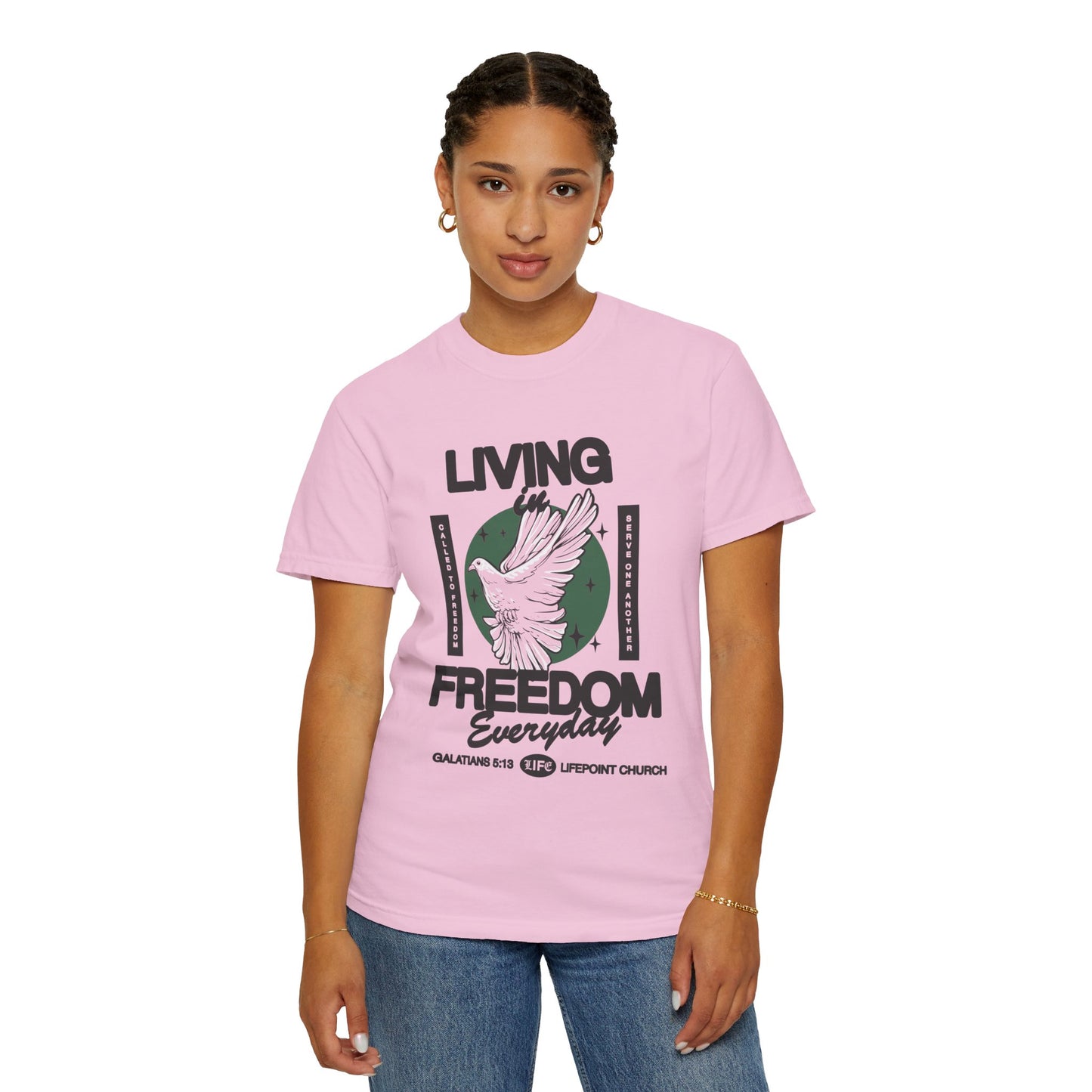 LIFE YA 2024 Design! Unisex Garment-Dyed T-shirt