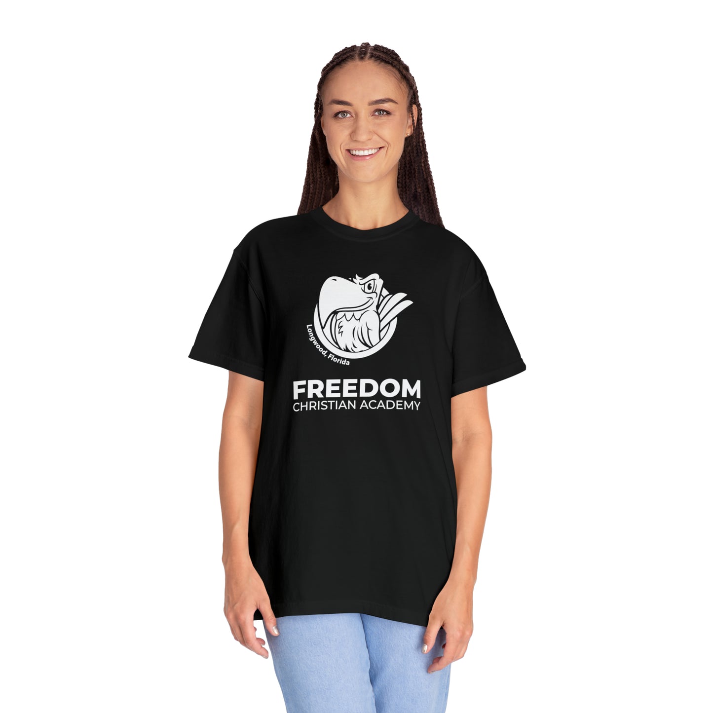 Freedom Eagle Unisex Garment-Dyed T-shirt