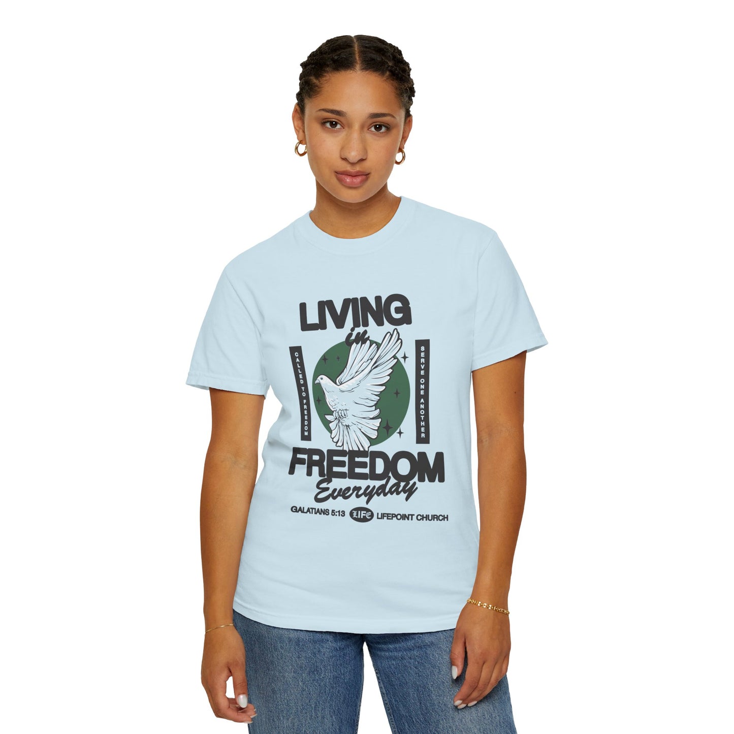 LIFE YA 2024 Design! Unisex Garment-Dyed T-shirt