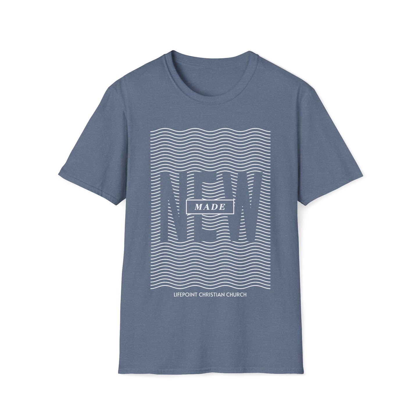 MADE NEW - Baptism Shirt - Unisex Softstyle T-Shirt