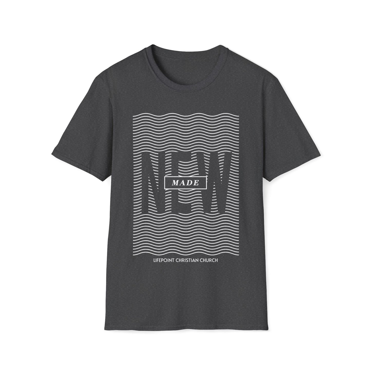 MADE NEW - Baptism Shirt - Unisex Softstyle T-Shirt