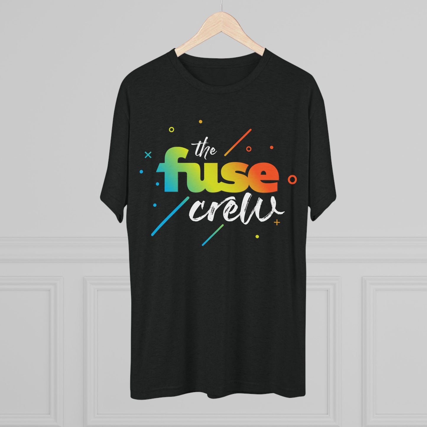 FUSE CREW - Unisex Tri-Blend Crew Tee