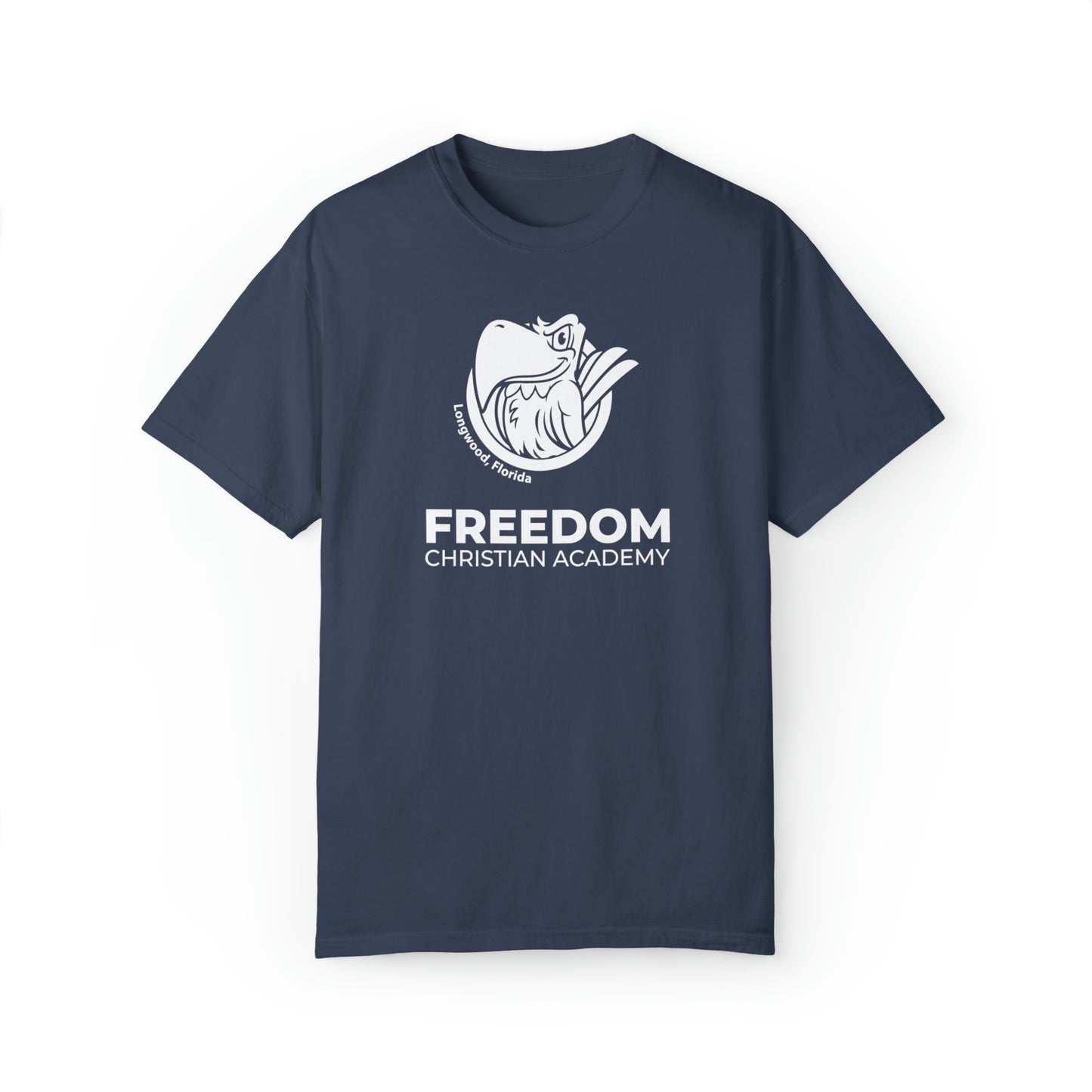 Freedom Eagle Unisex Garment-Dyed T-shirt