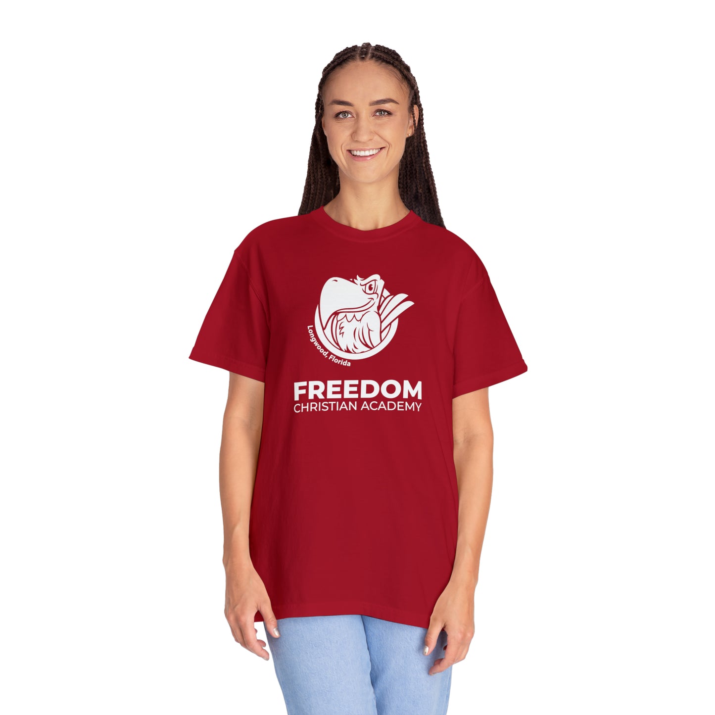 Freedom Eagle Unisex Garment-Dyed T-shirt
