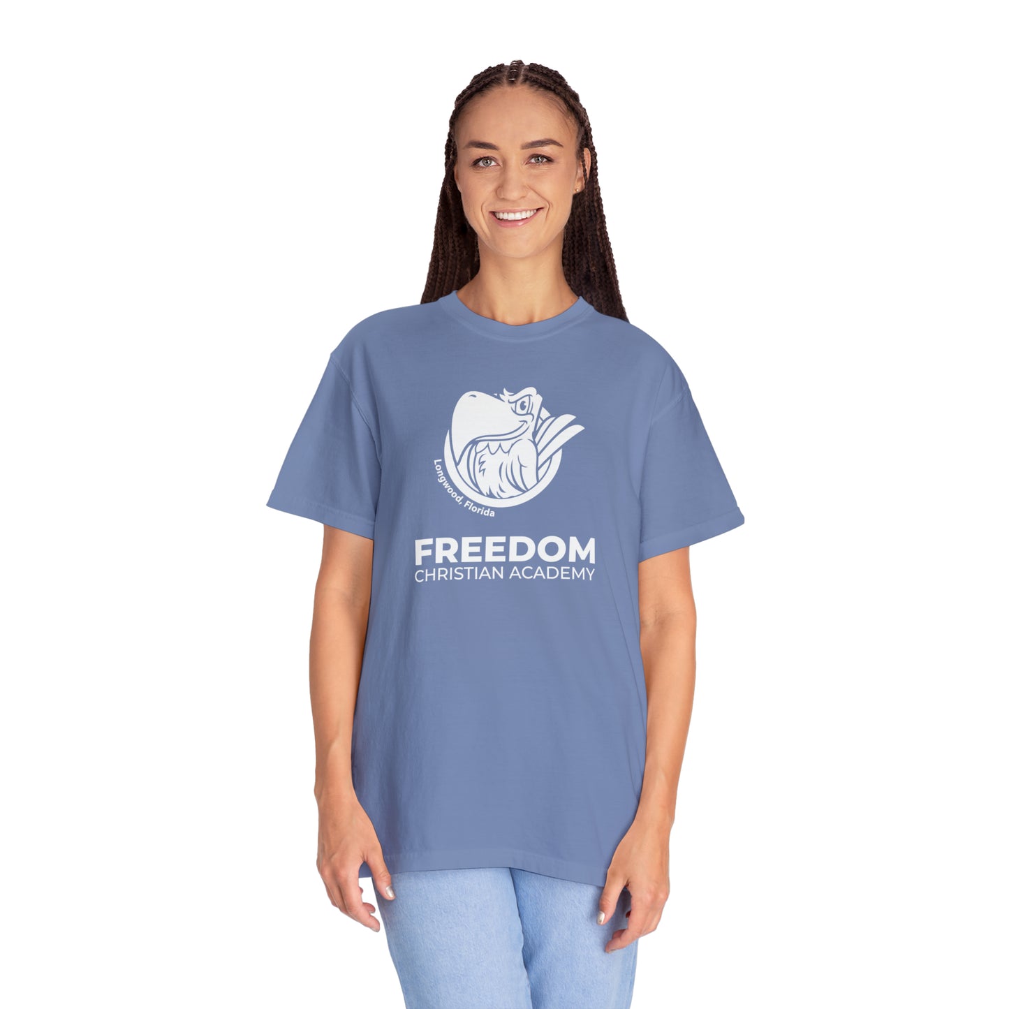 Freedom Eagle Unisex Garment-Dyed T-shirt