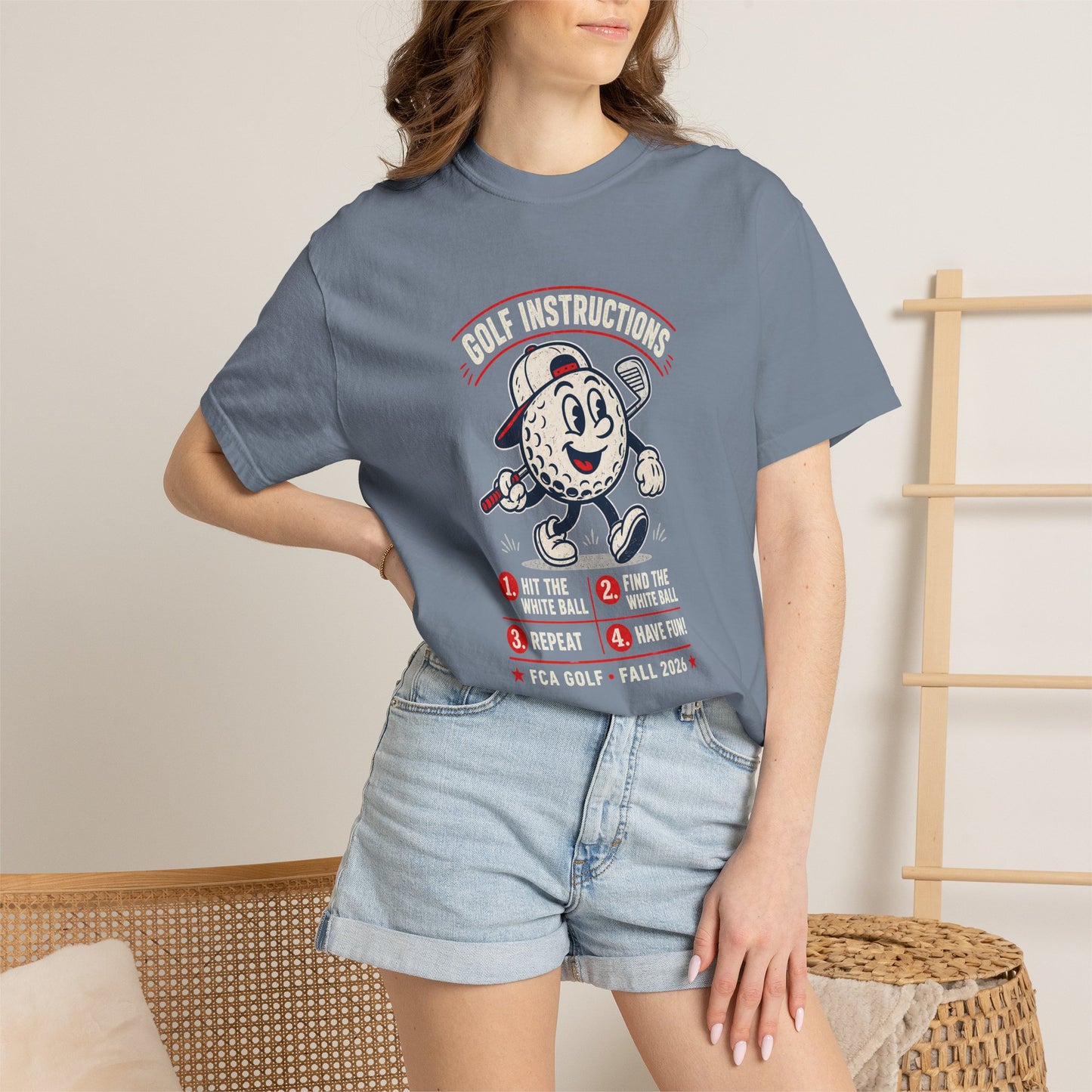 FCA 2026 Unisex Garment-Dyed T-shirt