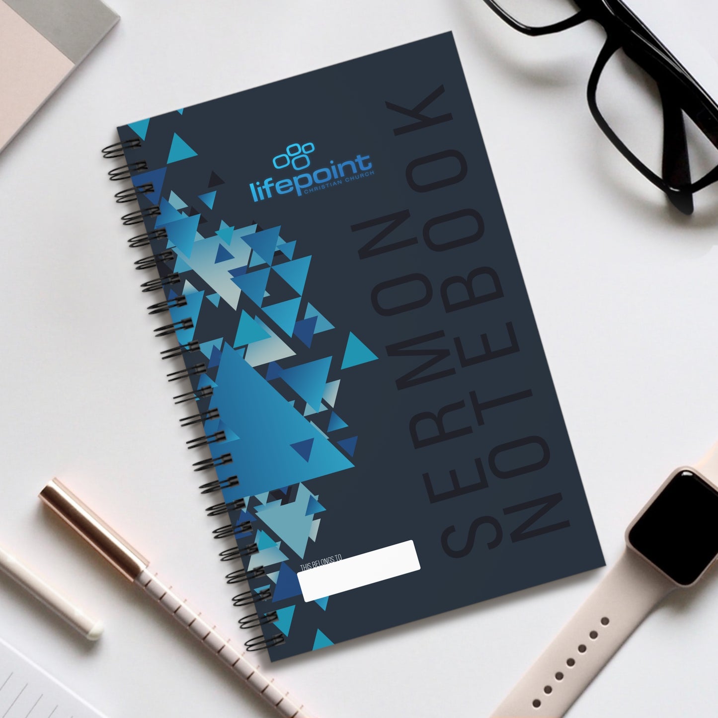 LifePoint / Sermon Notebook / Lined, Blank, Dot OR Task - YOU Choose!