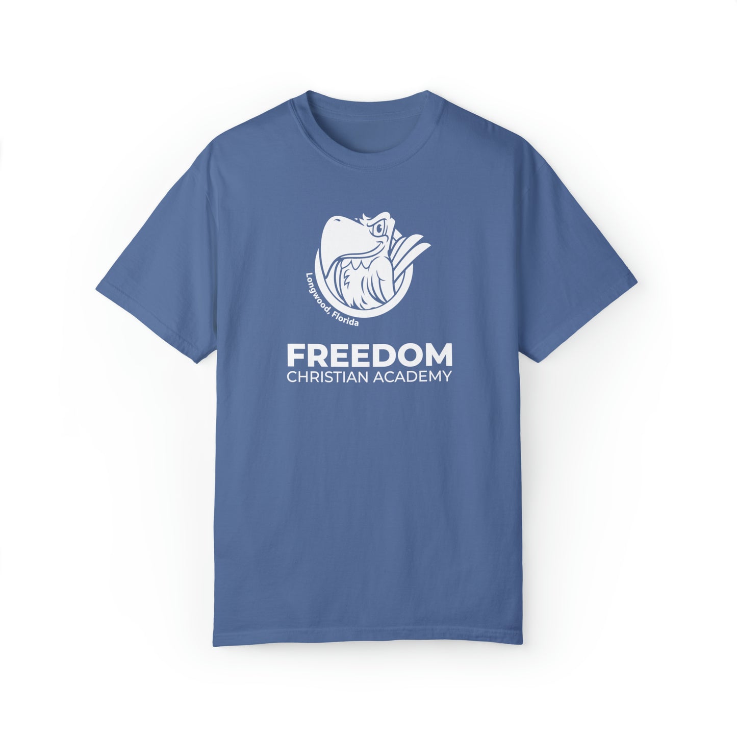Freedom Eagle Unisex Garment-Dyed T-shirt