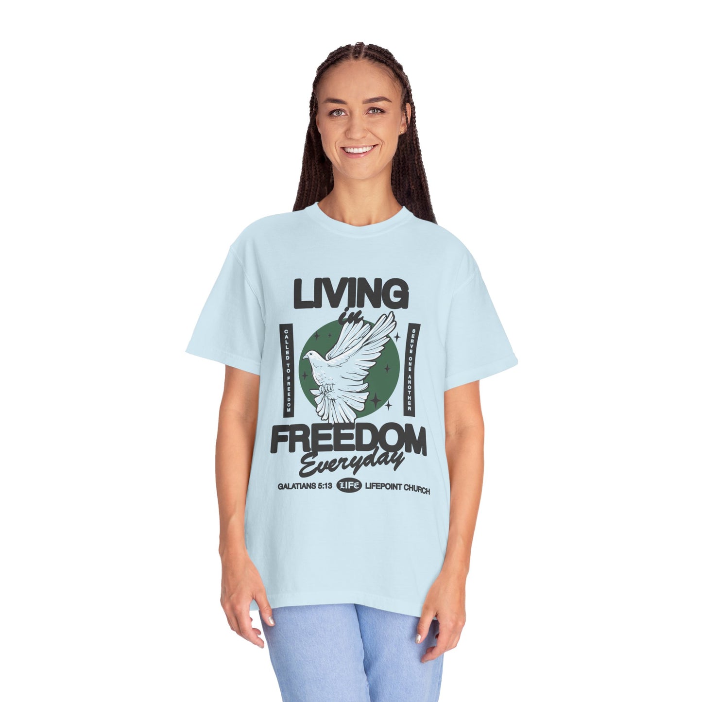 LIFE YA 2024 Design! Unisex Garment-Dyed T-shirt