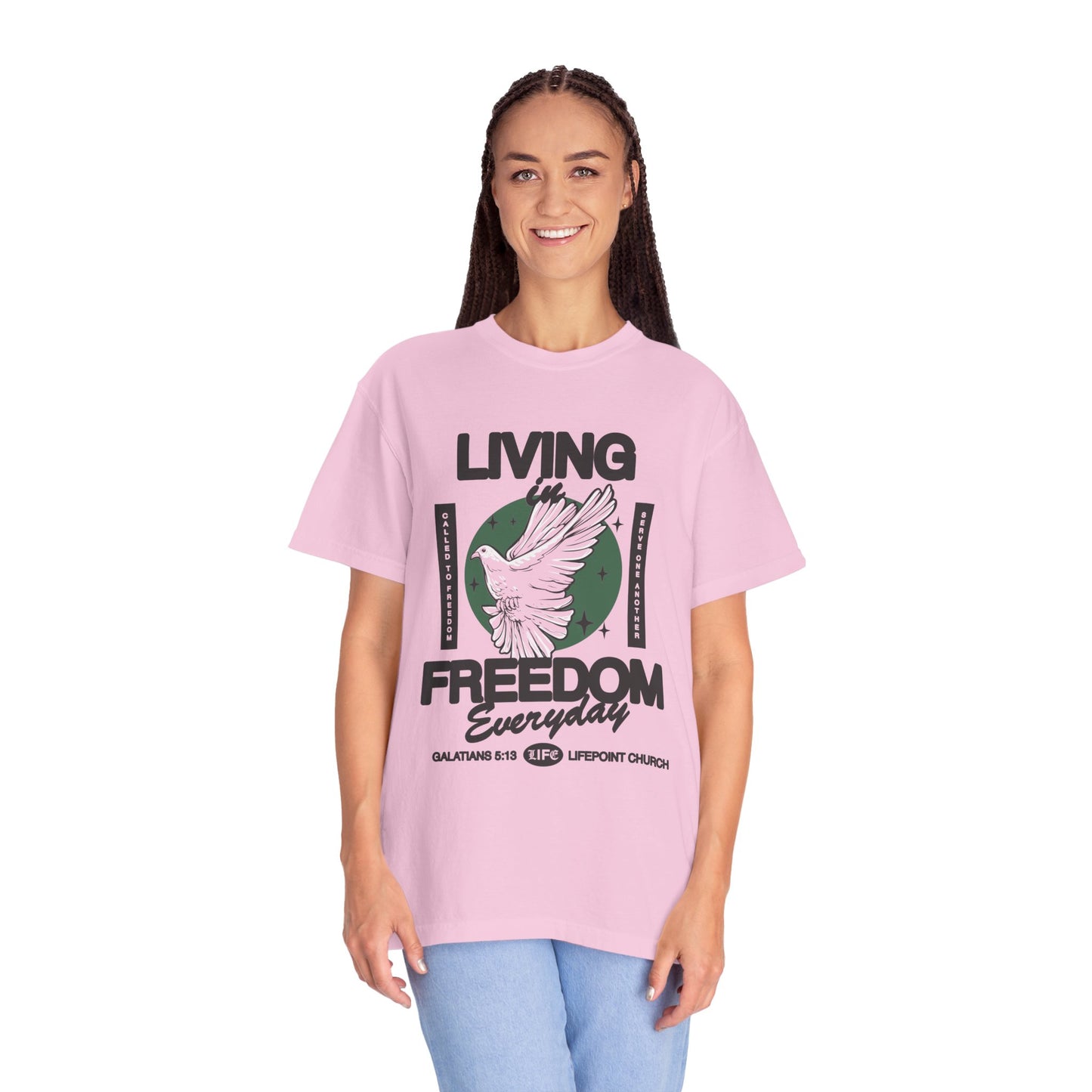 LIFE YA 2024 Design! Unisex Garment-Dyed T-shirt