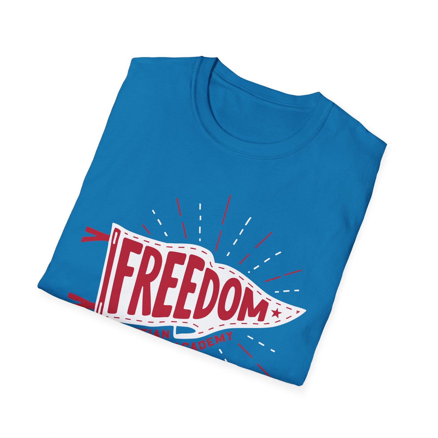 Freedom Unisex Softstyle T-Shirt | Casual Wear, Gift Idea, Everyday Outfit, Independence Day, Summer Vibe