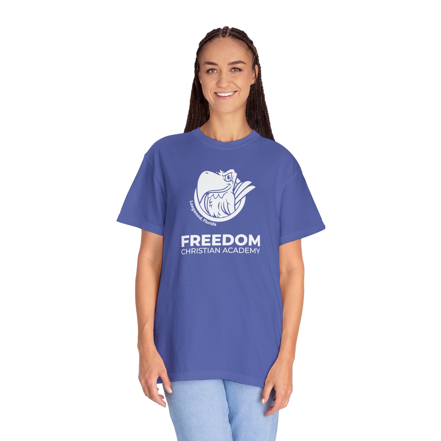 Freedom Eagle Unisex Garment-Dyed T-shirt