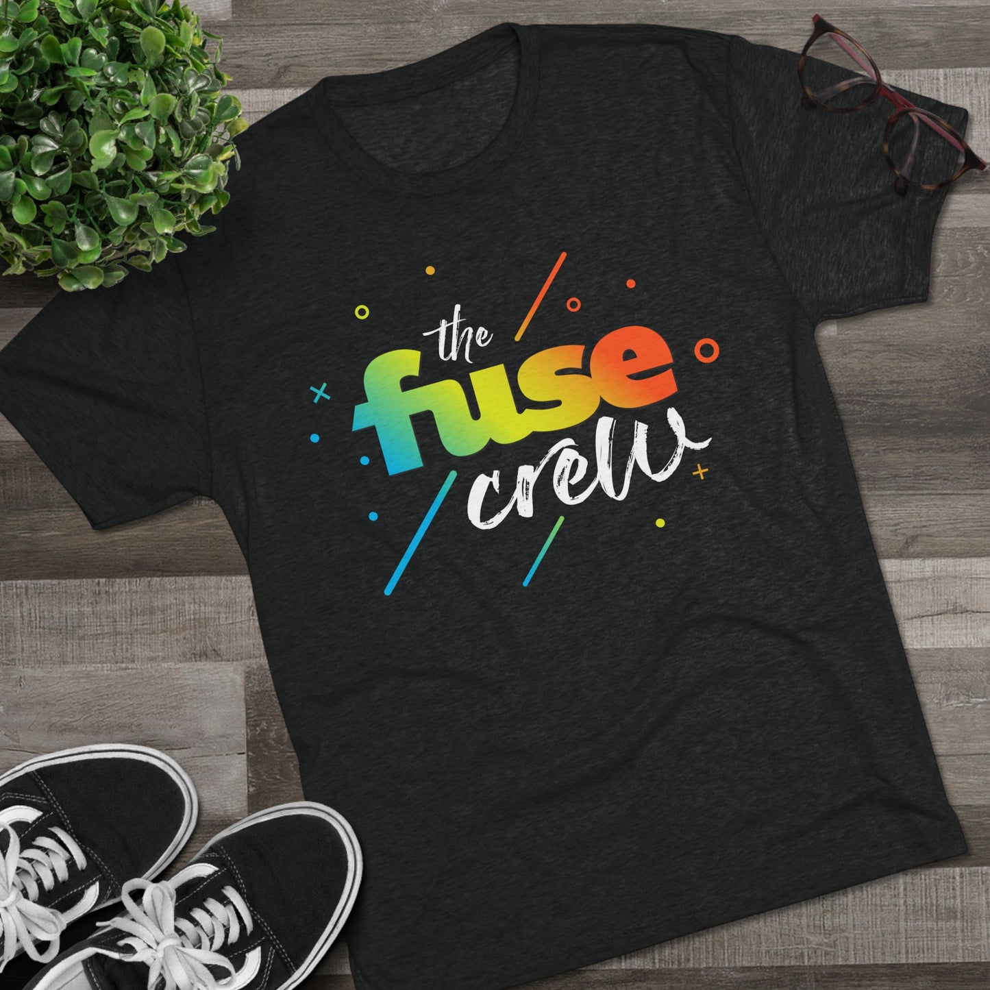 FUSE CREW - Unisex Tri-Blend Crew Tee