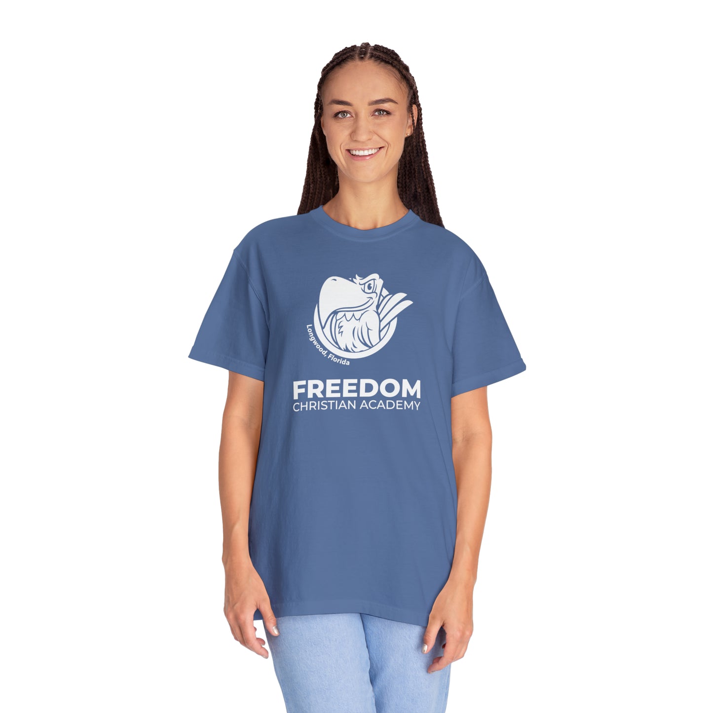 Freedom Eagle Unisex Garment-Dyed T-shirt
