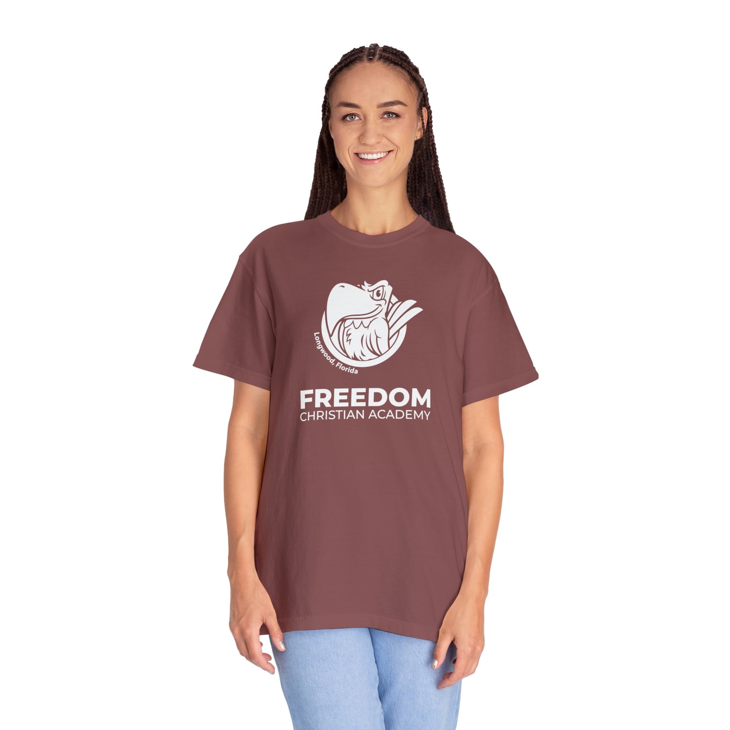 Freedom Eagle Unisex Garment-Dyed T-shirt