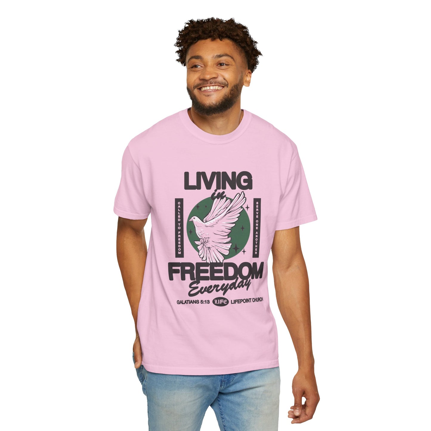 LIFE YA 2024 Design! Unisex Garment-Dyed T-shirt