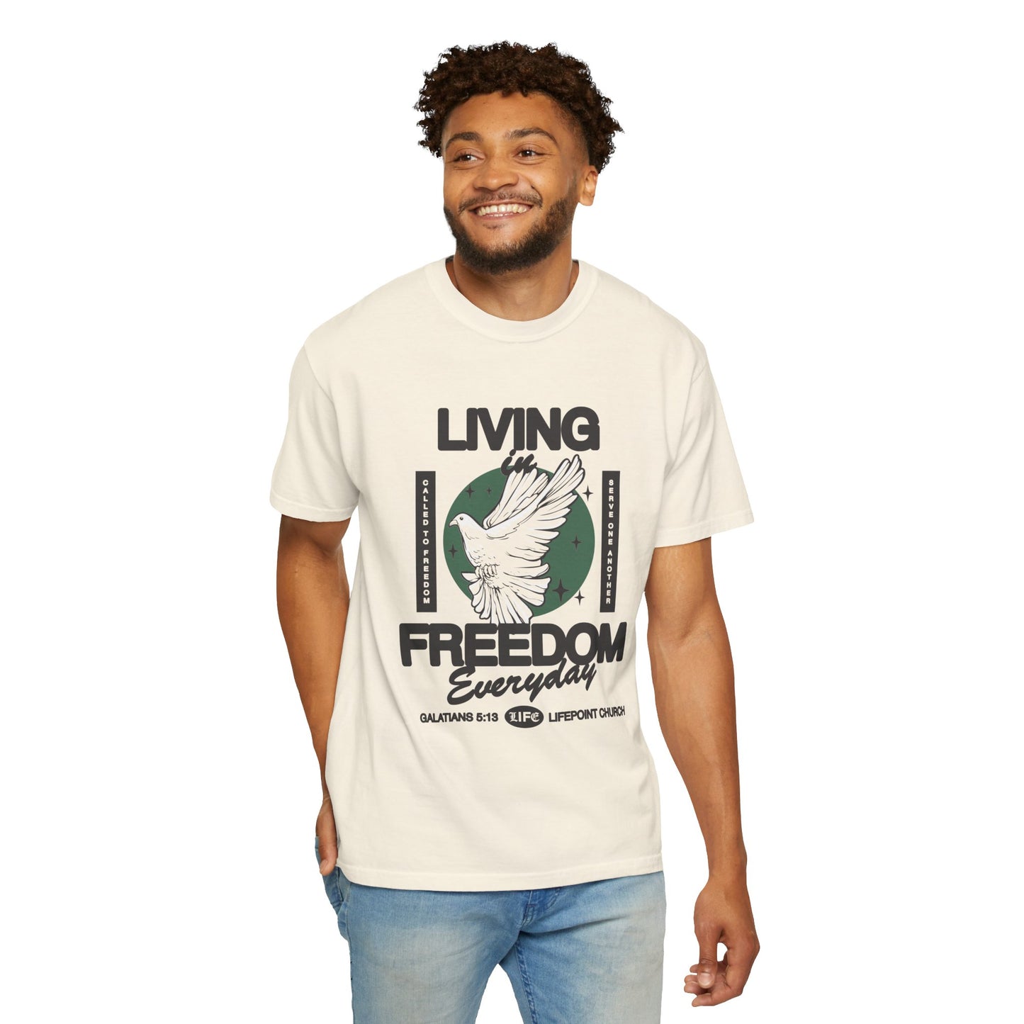 LIFE YA 2024 Design! Unisex Garment-Dyed T-shirt
