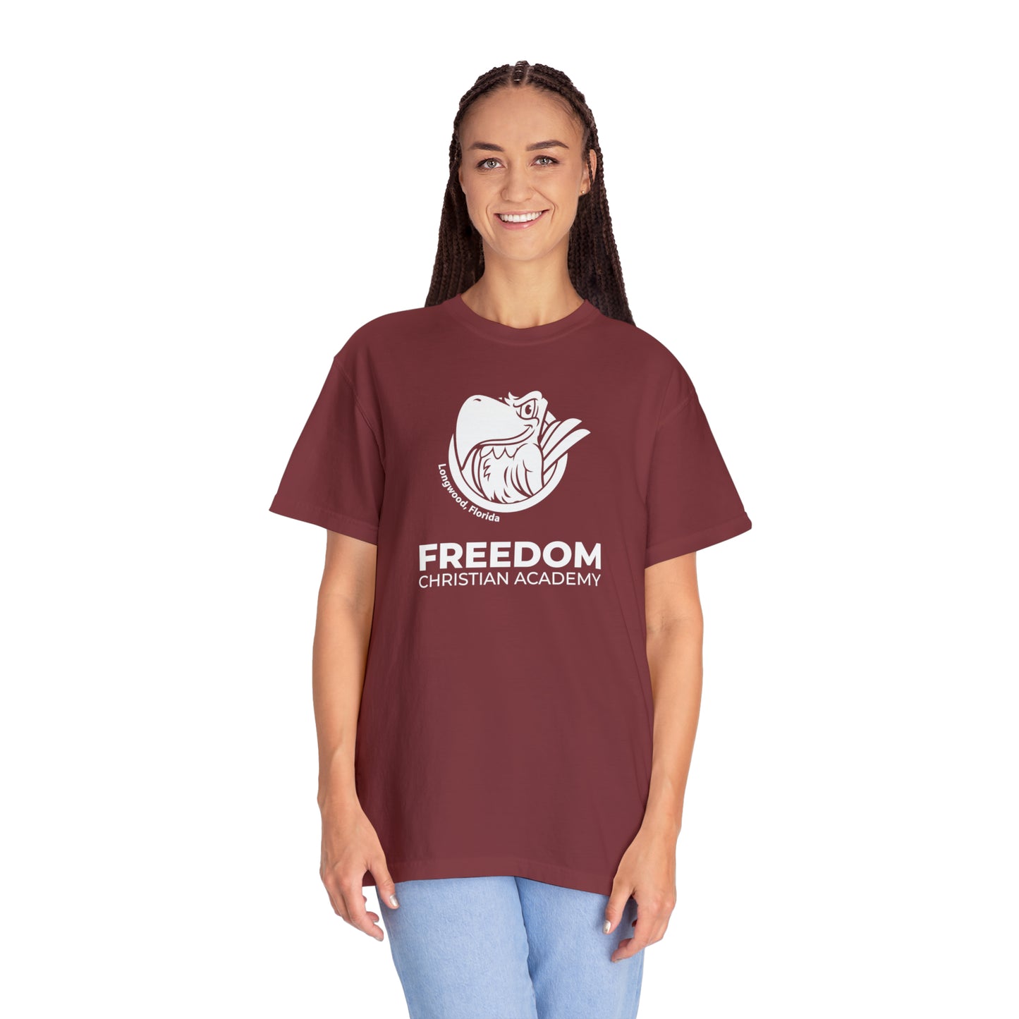 Freedom Eagle Unisex Garment-Dyed T-shirt