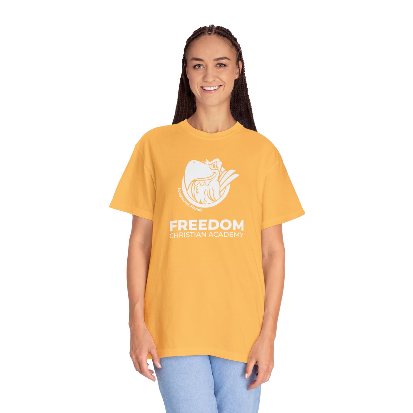 Freedom Eagle Unisex Garment-Dyed T-shirt