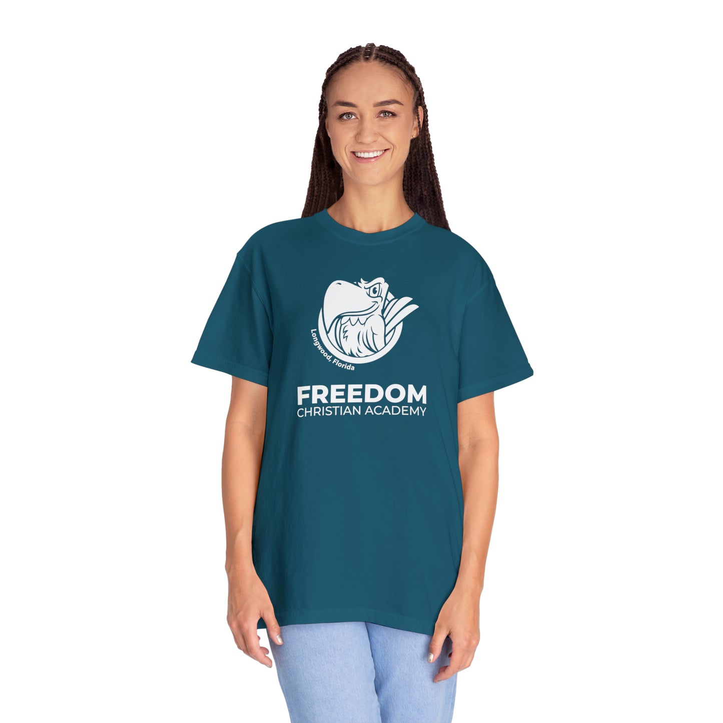 Freedom Eagle Unisex Garment-Dyed T-shirt