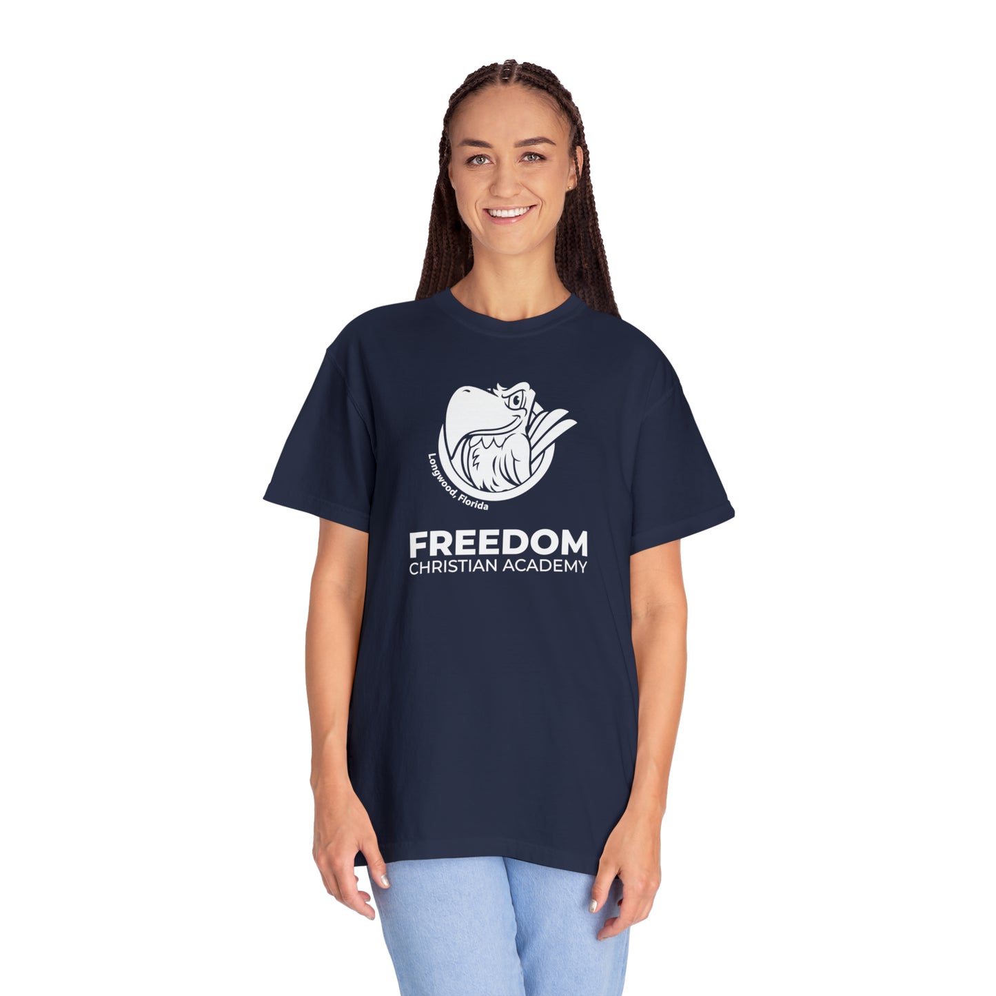 Freedom Eagle Unisex Garment-Dyed T-shirt