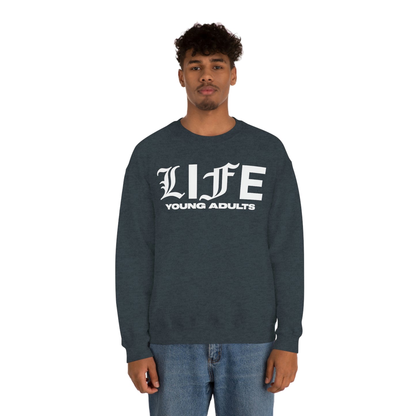 LIFE YA Unisex Heavy Blend™ Crewneck Sweatshirt