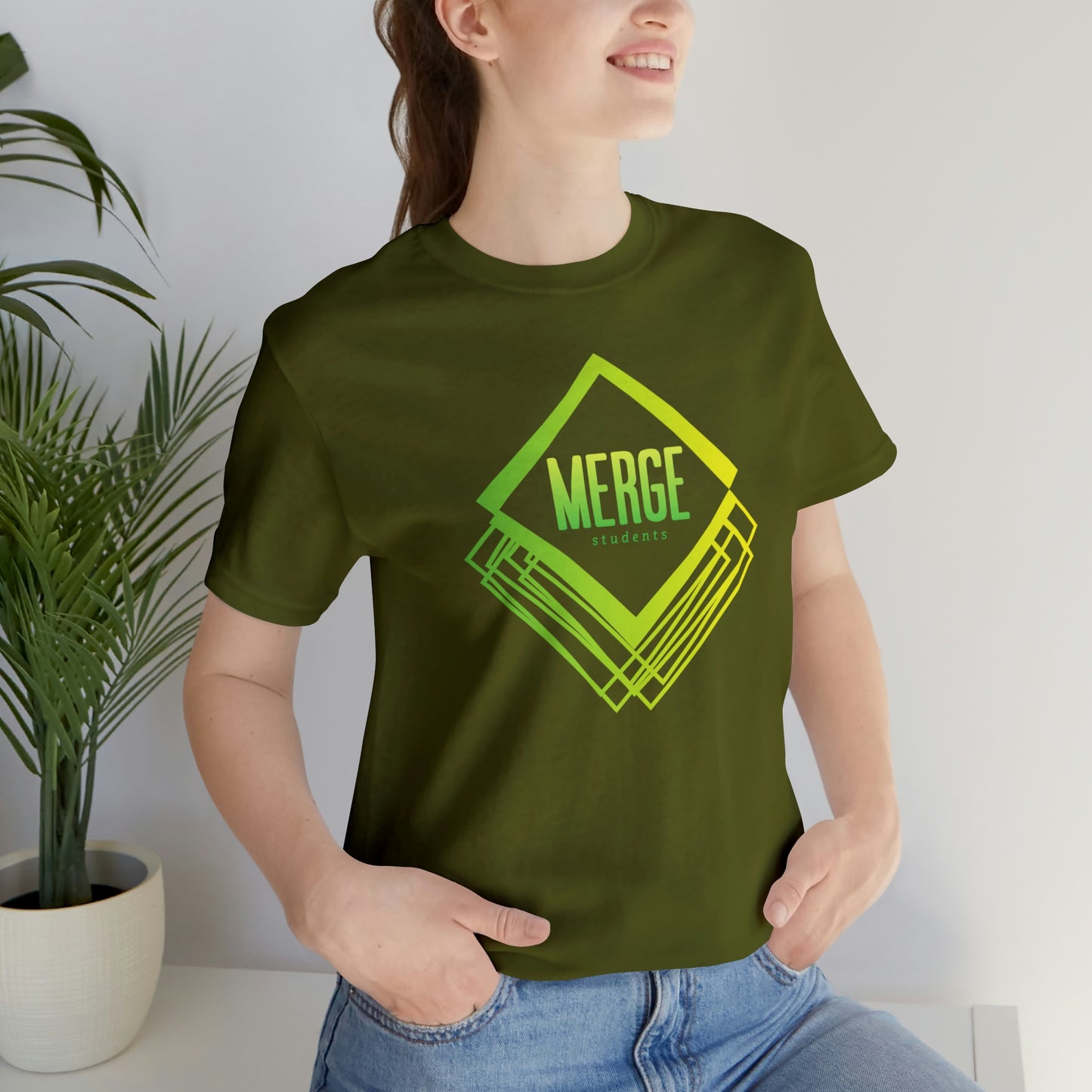 MERGE / Unisex Jersey Short Sleeve Tee
