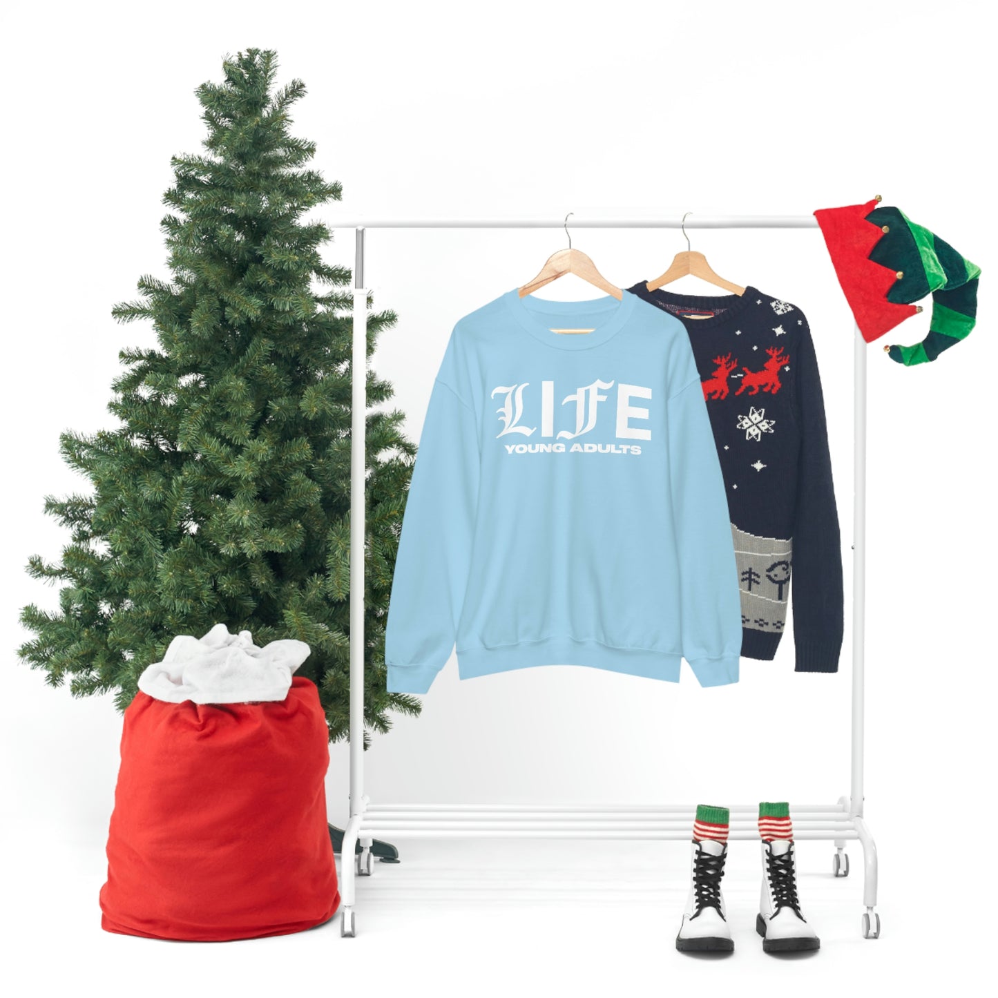 LIFE YA Unisex Heavy Blend™ Crewneck Sweatshirt