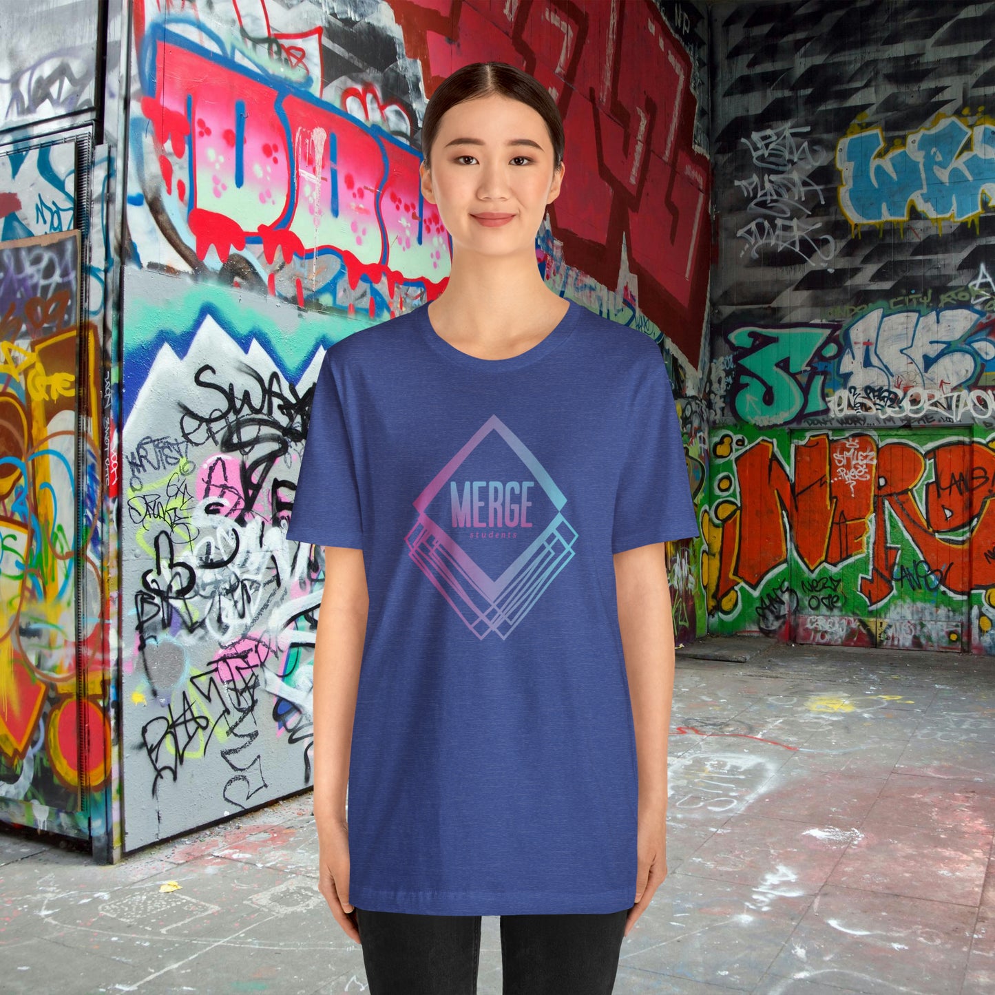 MERGE / Unisex Jersey Short Sleeve Tee