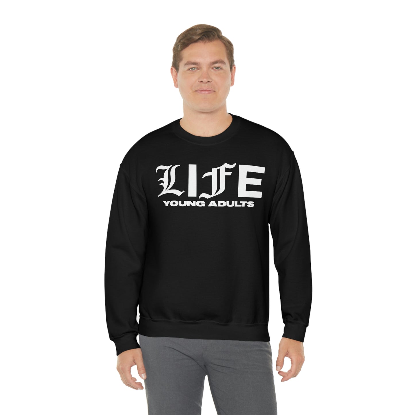 LIFE YA Unisex Heavy Blend™ Crewneck Sweatshirt