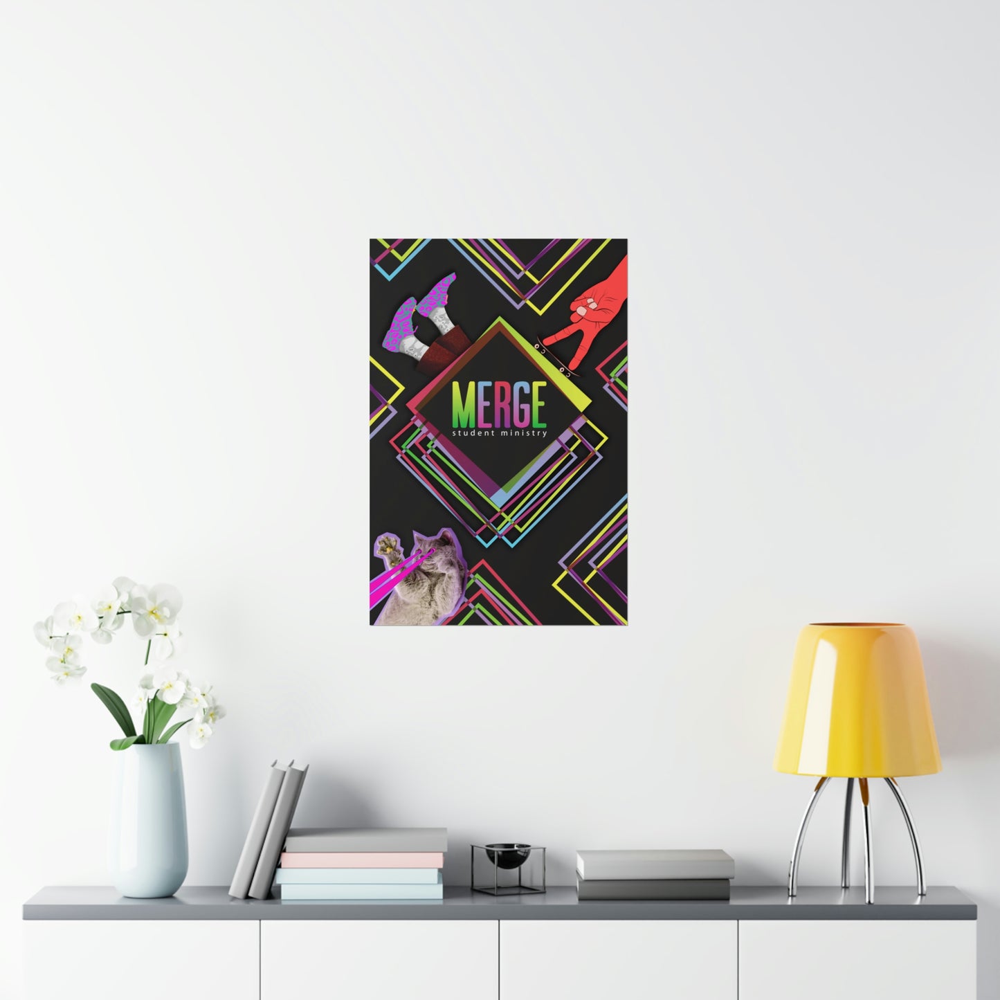 MERGE / Premium Matte Vertical Posters