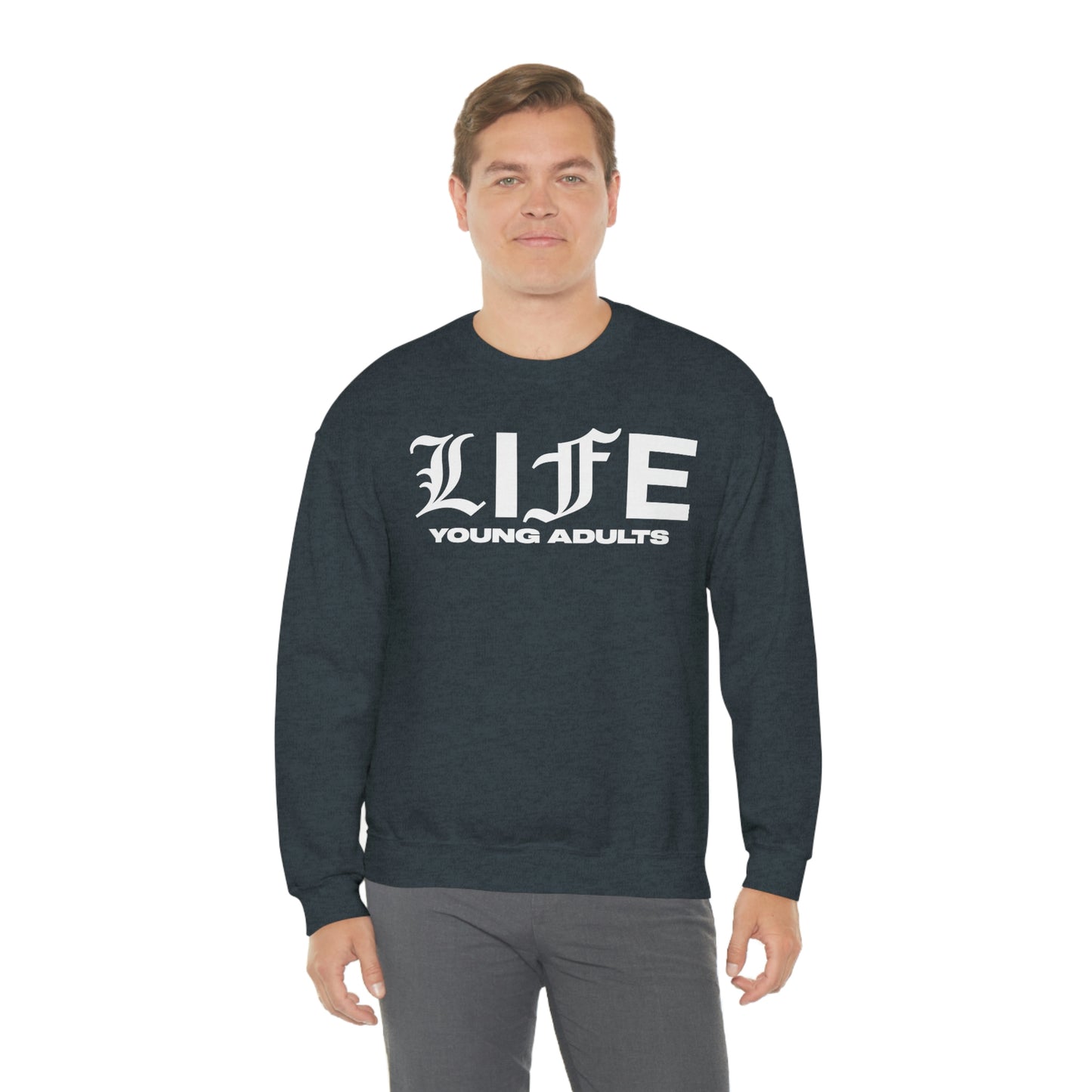 LIFE YA Unisex Heavy Blend™ Crewneck Sweatshirt