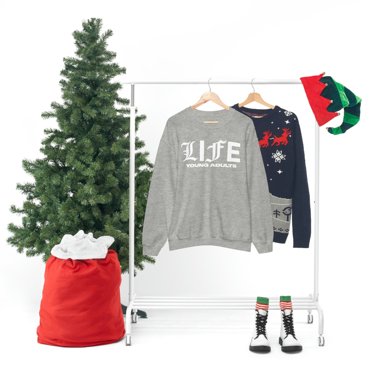 LIFE YA Unisex Heavy Blend™ Crewneck Sweatshirt