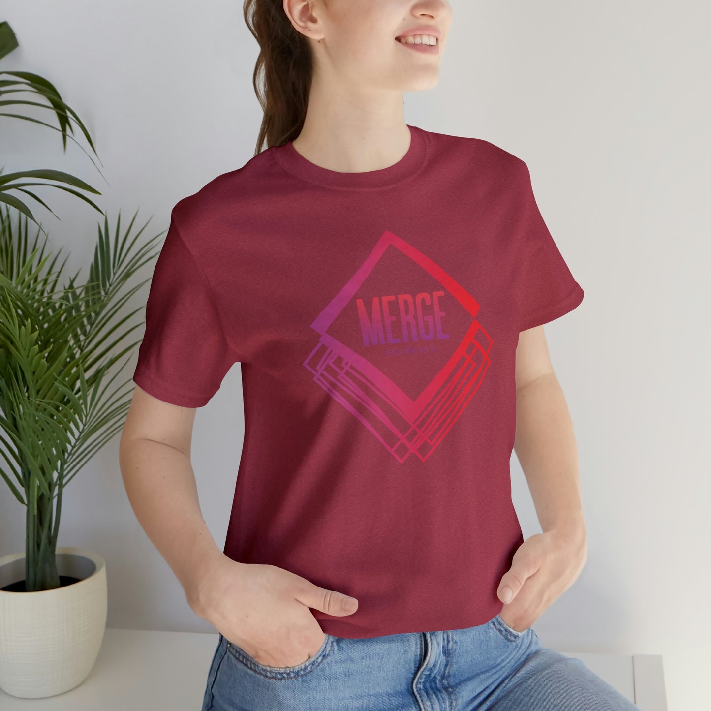 MERGE / Unisex Jersey Short Sleeve Tee