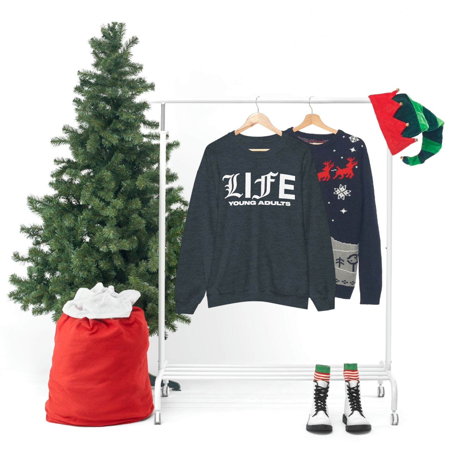 LIFE YA Unisex Heavy Blend™ Crewneck Sweatshirt