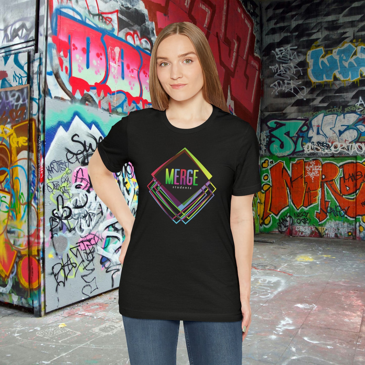 MERGE / Unisex Jersey Short Sleeve Tee
