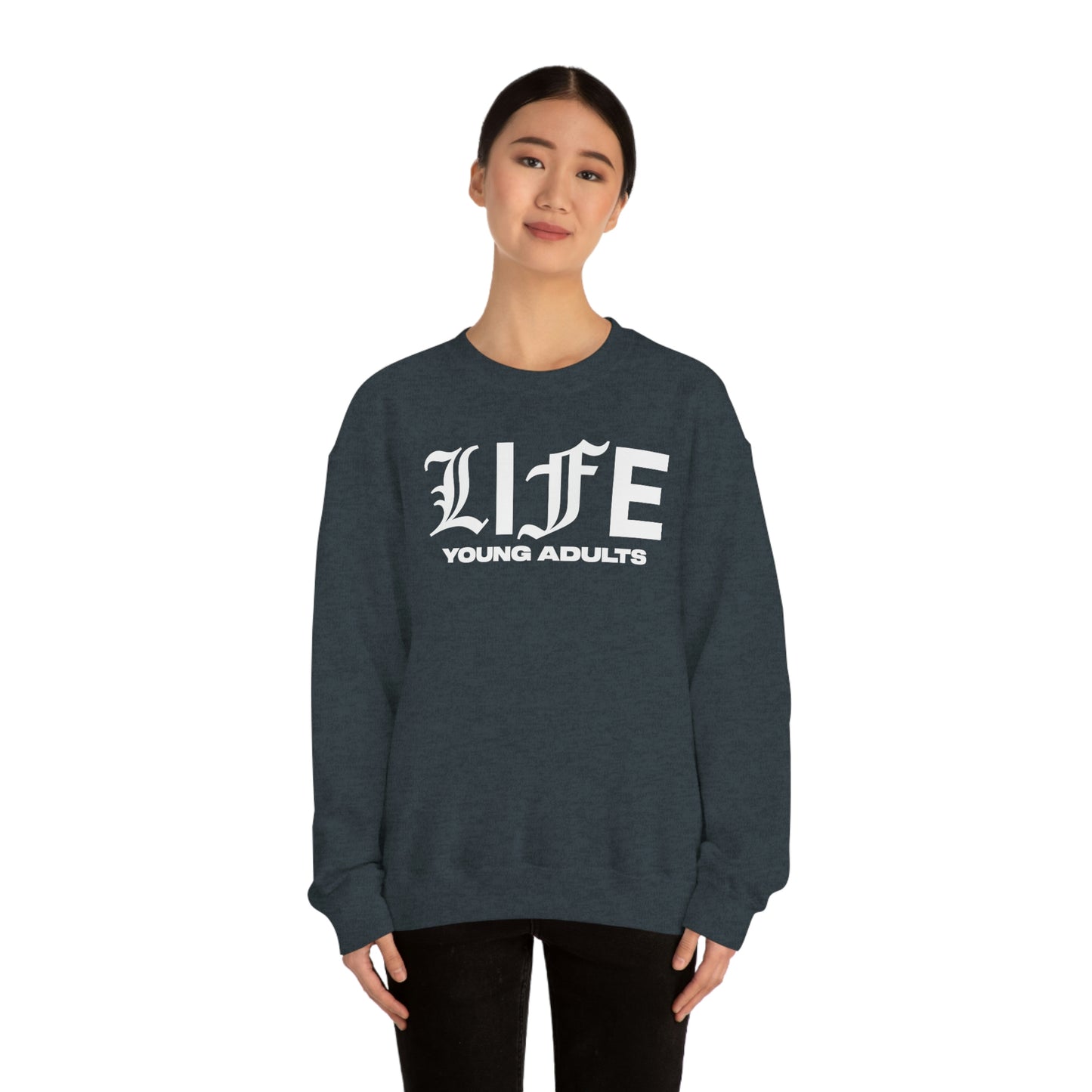 LIFE YA Unisex Heavy Blend™ Crewneck Sweatshirt