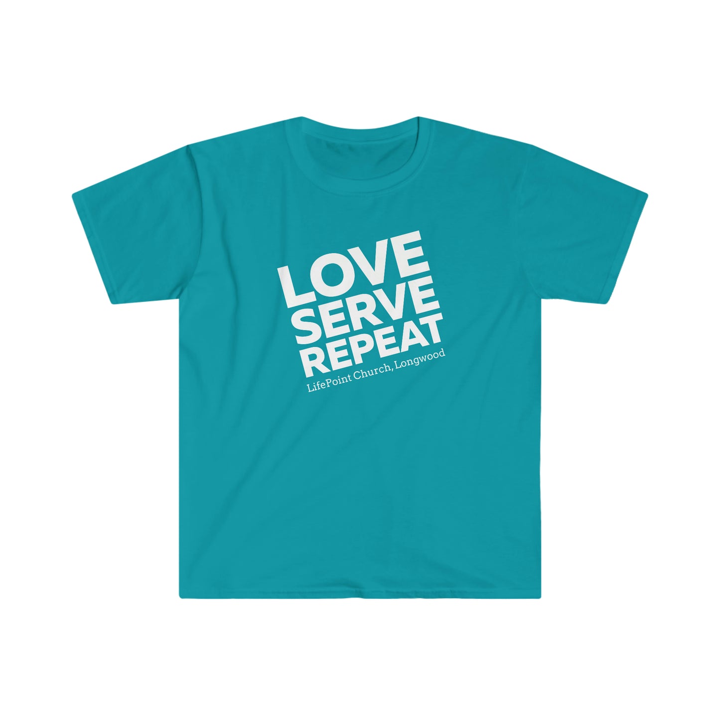 Love, Serve, Repeat - Unisex Heavy Cotton Tee