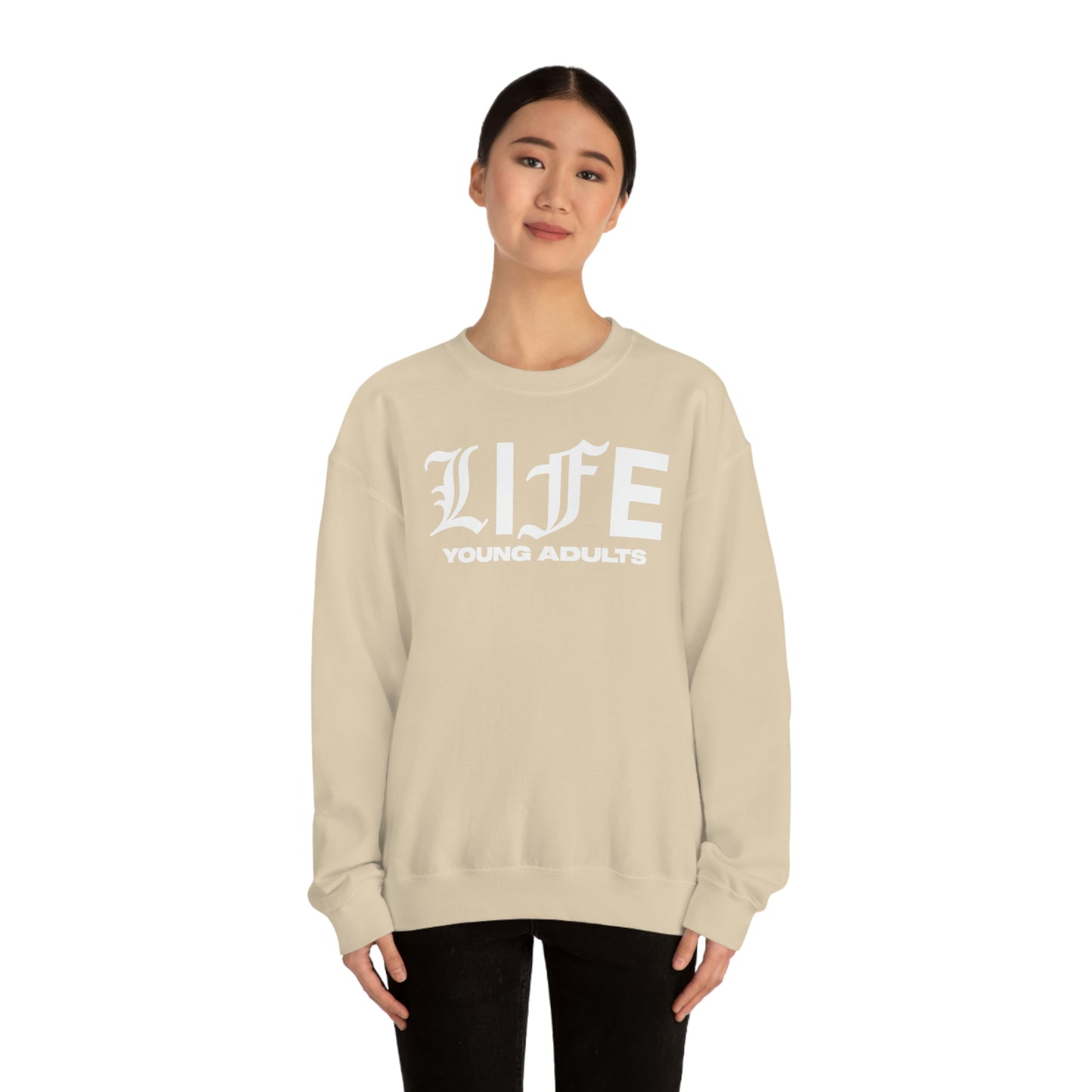 LIFE YA Unisex Heavy Blend™ Crewneck Sweatshirt