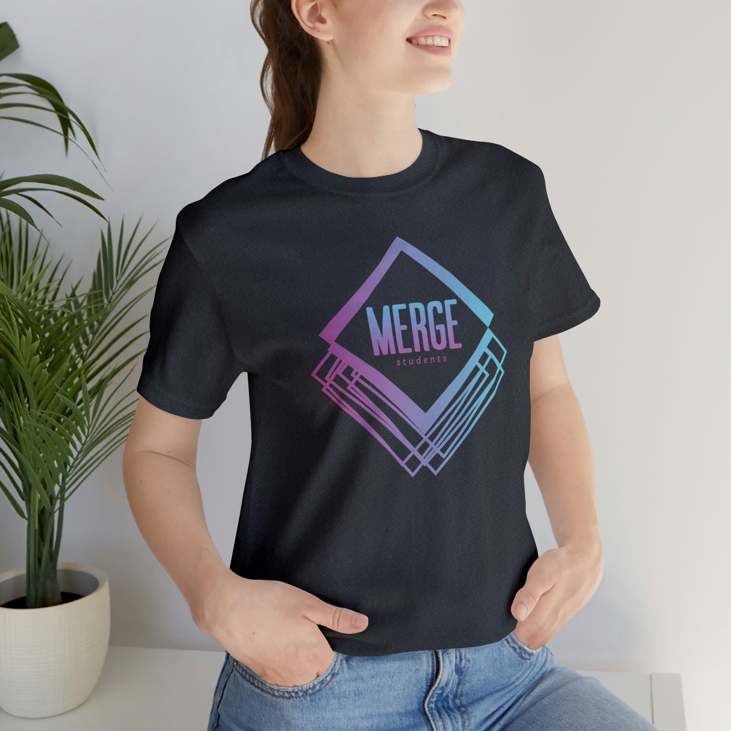 MERGE / Unisex Jersey Short Sleeve Tee