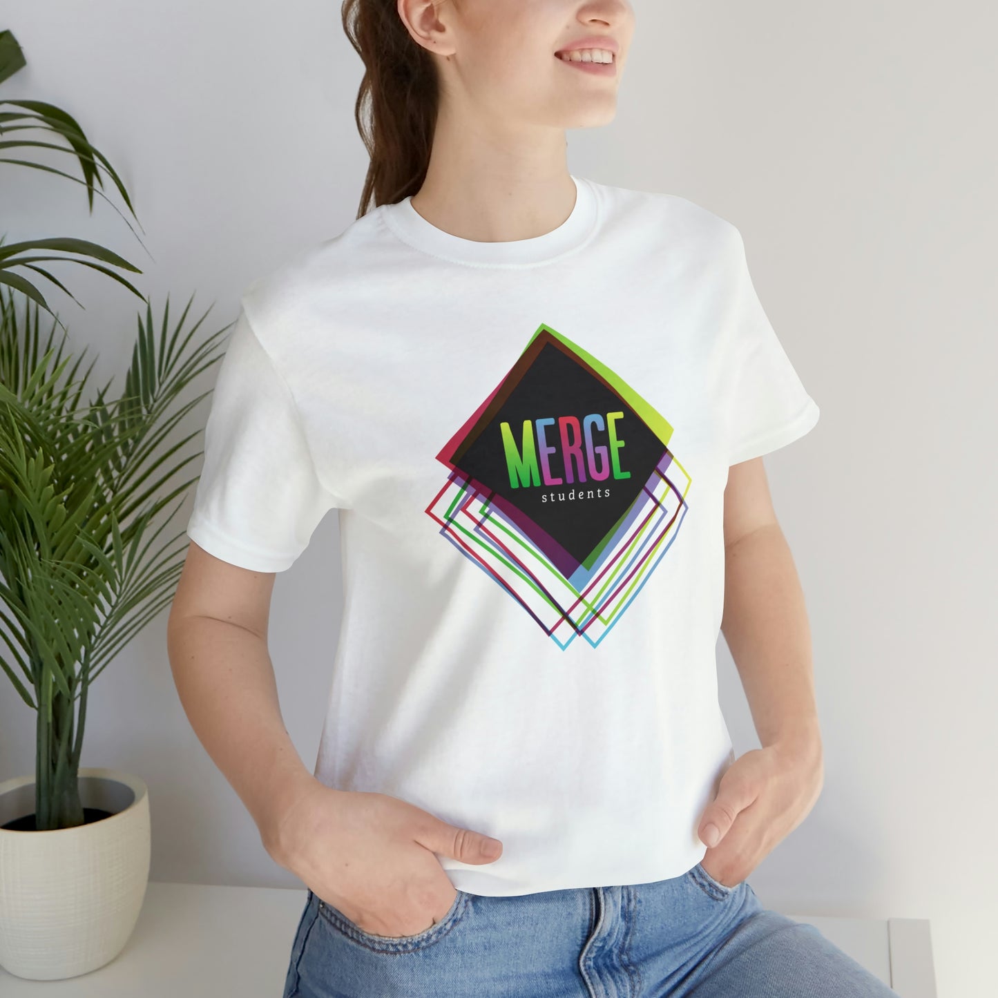 MERGE / Unisex Jersey Short Sleeve Tee