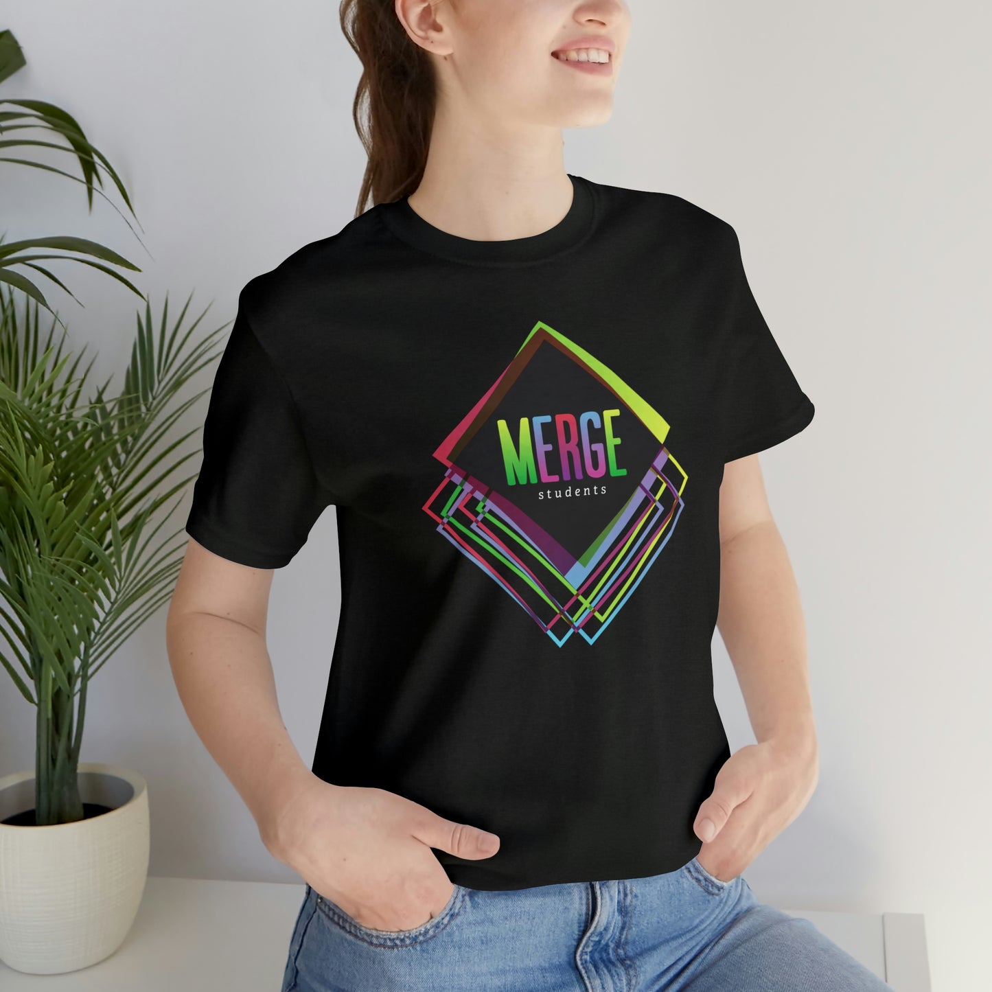 MERGE / Unisex Jersey Short Sleeve Tee
