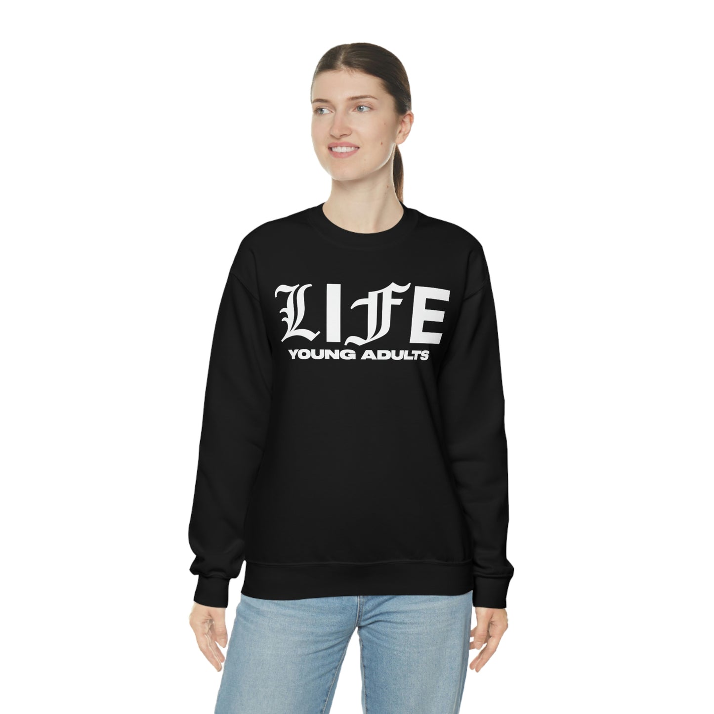 LIFE YA Unisex Heavy Blend™ Crewneck Sweatshirt