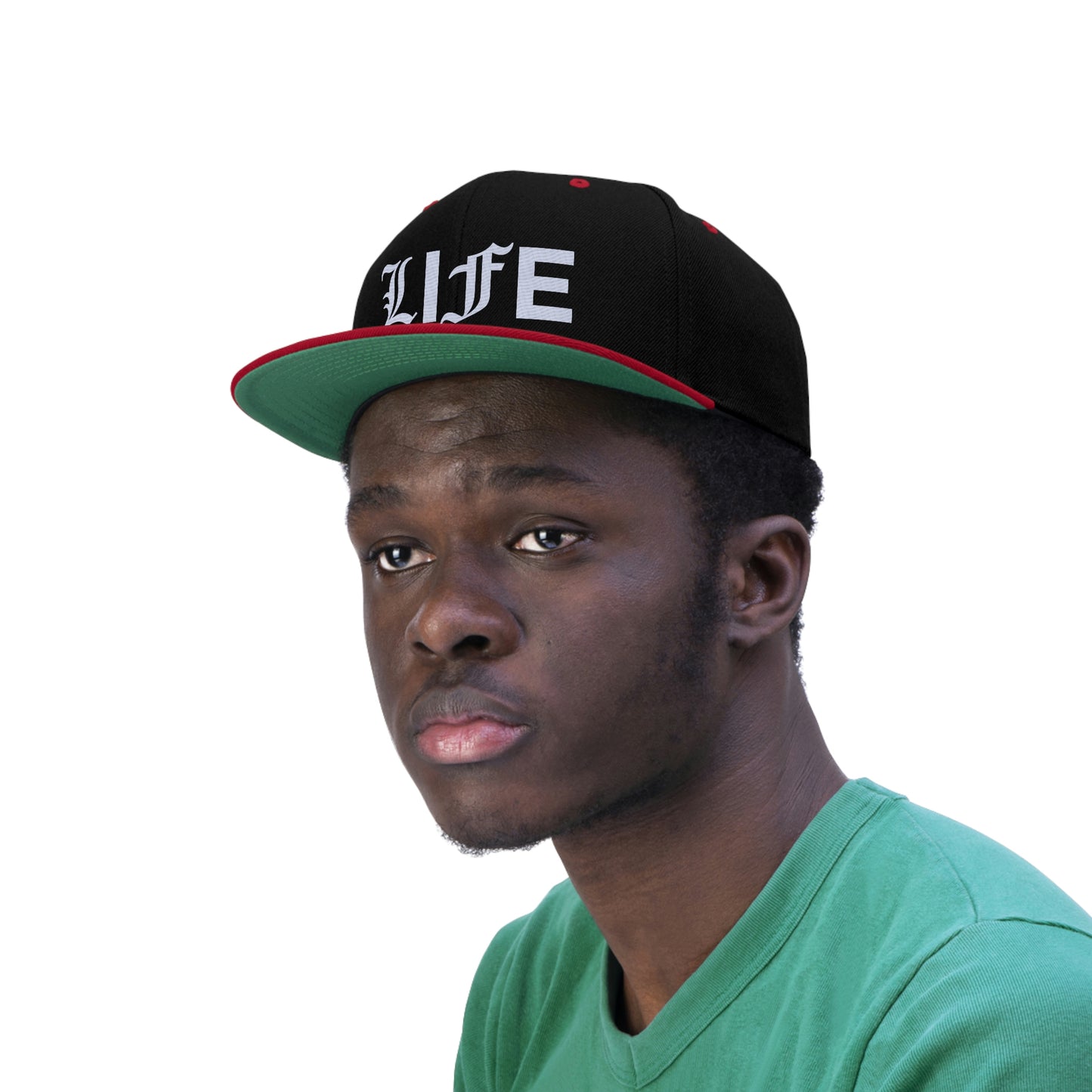 LIFE YA Unisex Flat Bill Hat