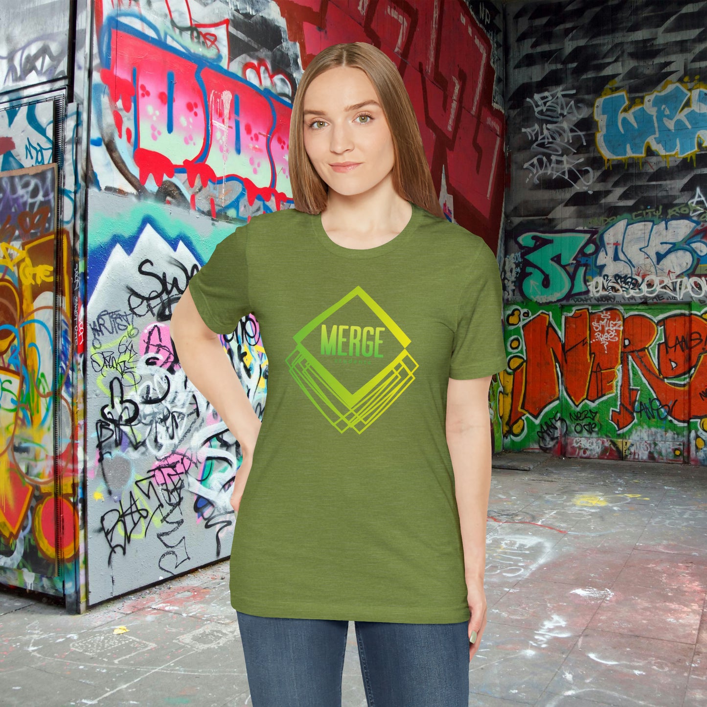 MERGE / Unisex Jersey Short Sleeve Tee
