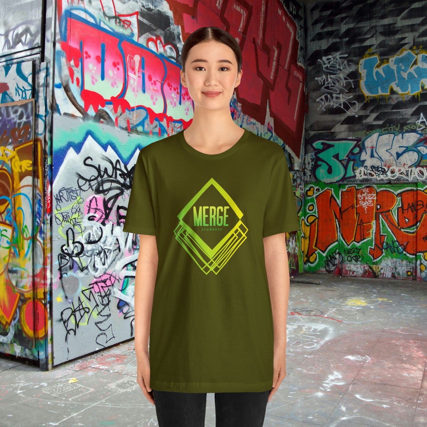 MERGE / Unisex Jersey Short Sleeve Tee