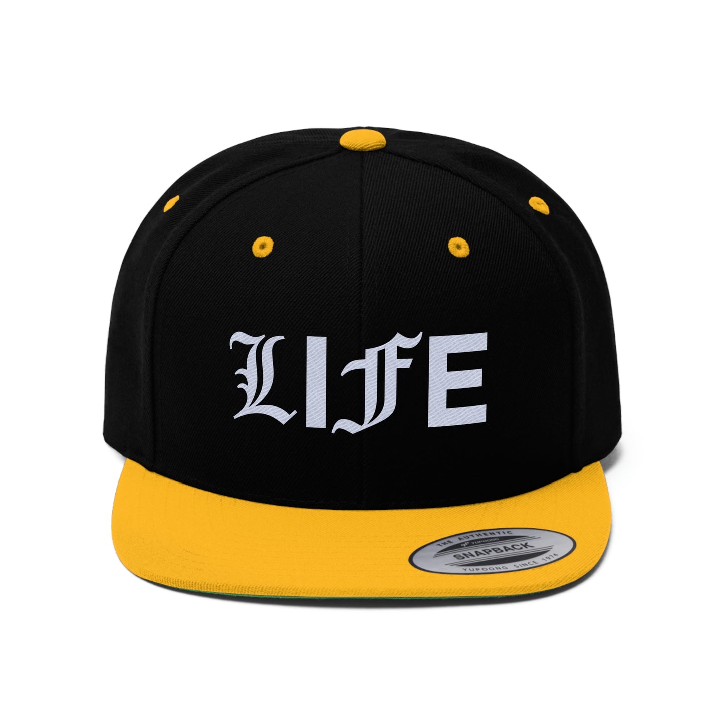 LIFE YA Unisex Flat Bill Hat