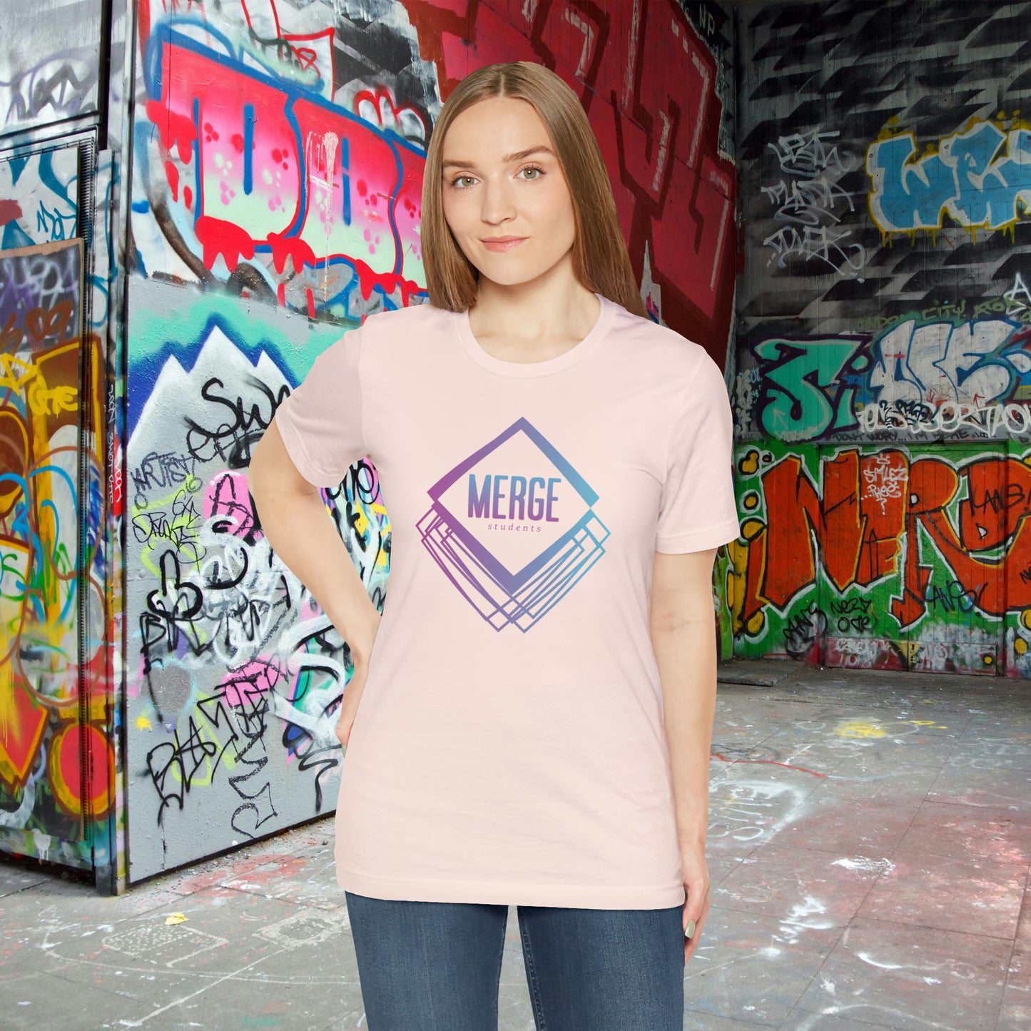MERGE / Unisex Jersey Short Sleeve Tee